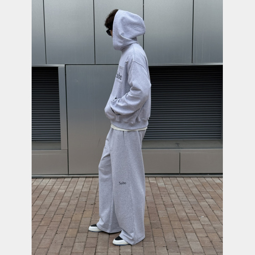 Брюки Sabe Logo Knee Sweatpants Melange