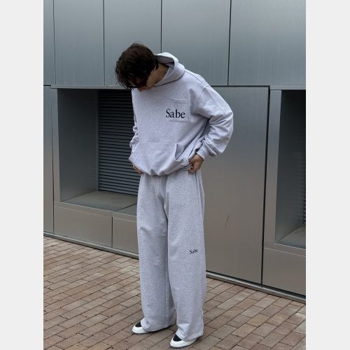 Брюки Sabe Logo Knee Sweatpants Melange