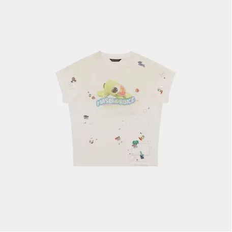 Футболка MasonPrince Resort Sea Turtle T-Shirt White
