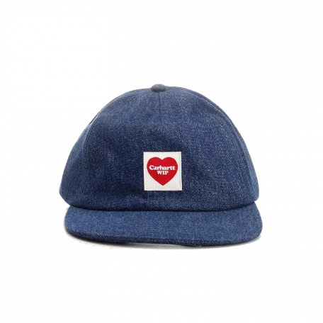 Кепкa Carhartt WIP Nash Cap Blue Rinsed