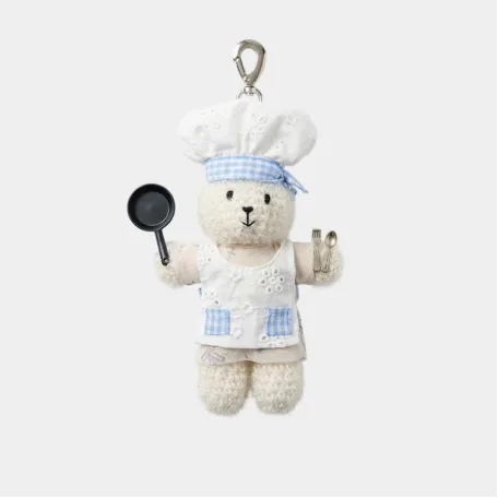 Брелок MoroMoro Chef Rabbit Keychain White