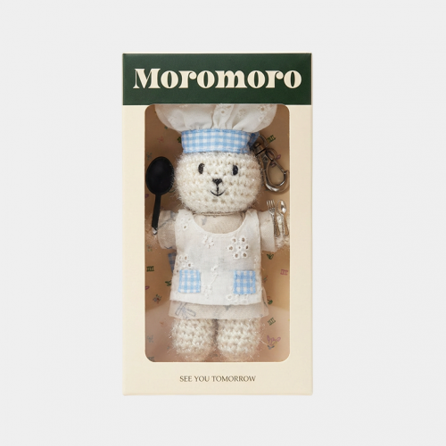 Брелок MoroMoro Chef Rabbit Keychain White