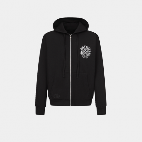 Зип-худи Chrome Hearts Las Vegas Exclusive Black Zip-up Hoodie Black