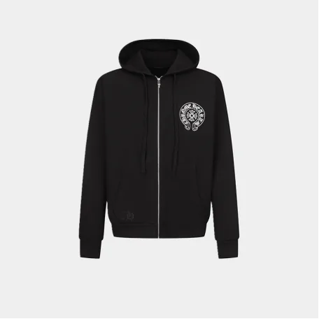 Зип-худи Chrome Hearts Las Vegas Exclusive Black Zip-up Hoodie Black