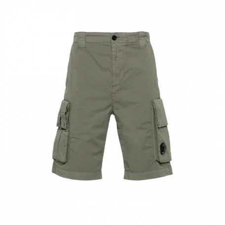 Шорты C.P.Company Twill Stretch Cargo Shorts Green