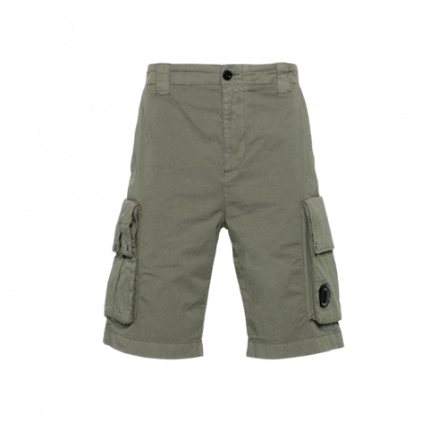 Шорты C.P.Company Twill Stretch Cargo Shorts Green