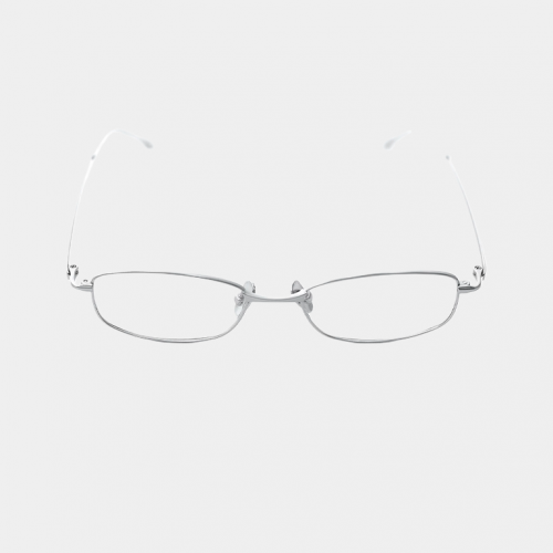 Очки MasonPrince Slim Rectangle Glasses Silver