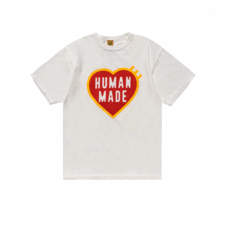 Human Made Big Heart T-Shirt White