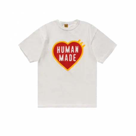 Human Made Big Heart T-Shirt White