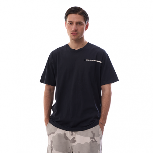 Футболка Stone Island Micro Graphics Three Print Tee Navy