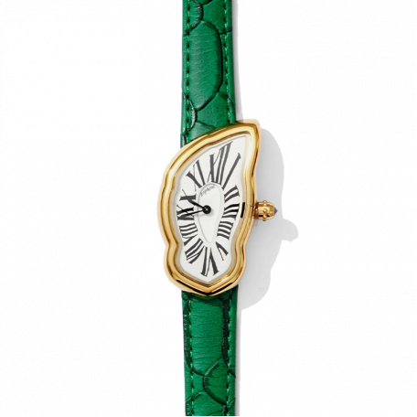 Часы Laphont Melting Watch Gold Green