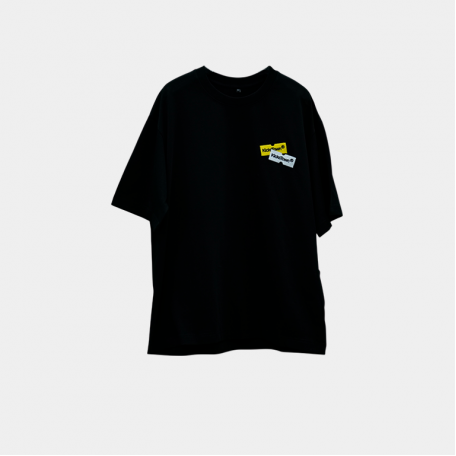 Футболка KicksTown Step By Step Logo T-Shirt Black