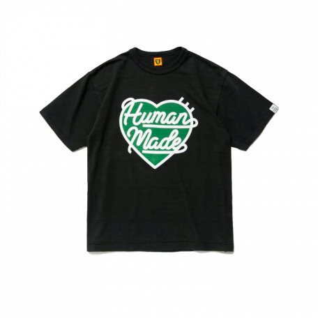 Human Made Heart Logo T-Shirt Black