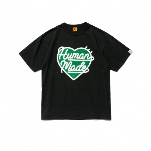 Human Made Heart Logo T-Shirt Black