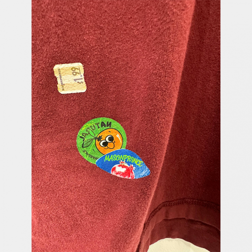 Футболка MasonPrince Stop Looking At My Shirt Burgundy