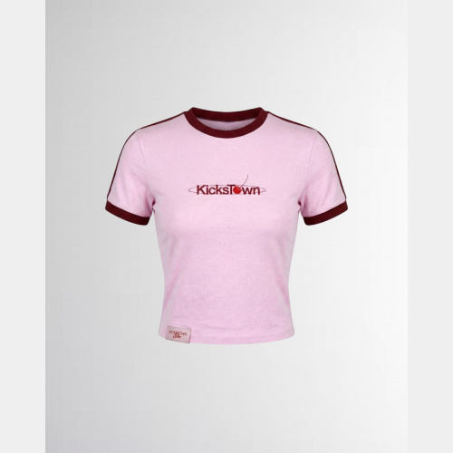 Футболка Sabe Cherry Logo T-Shirt Slim Pink