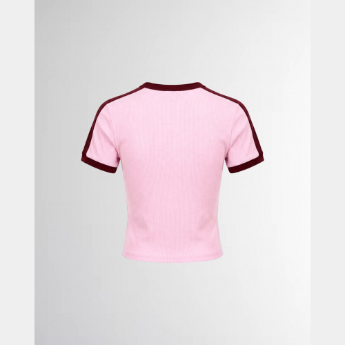 Футболка Sabe Cherry Logo T-Shirt Slim Pink