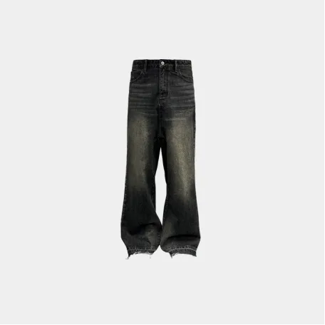 Джинсы Jcaesar Low-Rise Deconstructed Jeans Black