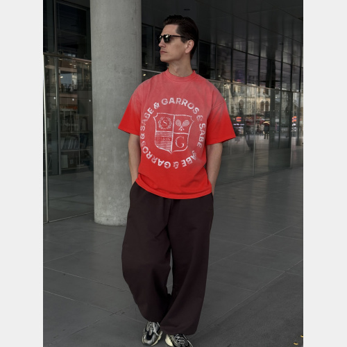 Футболка Sabe Garros T-Shirt Orange Boil