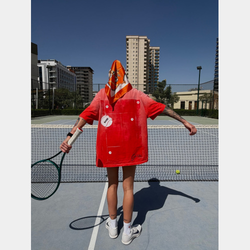 Футболка Sabe Garros T-Shirt Orange Boil