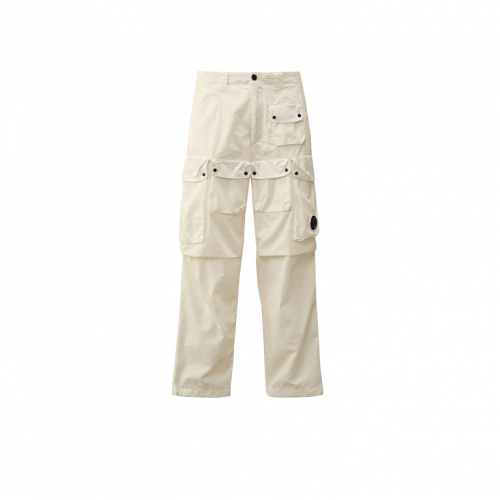Штаны C.P.Company Rip-Stop Cotton Loose Utility Cargo Pant White