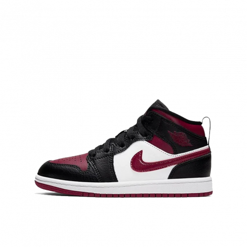 Кроссовки Air Jordan 1 Mid Bred Toe (PS) (Kids)