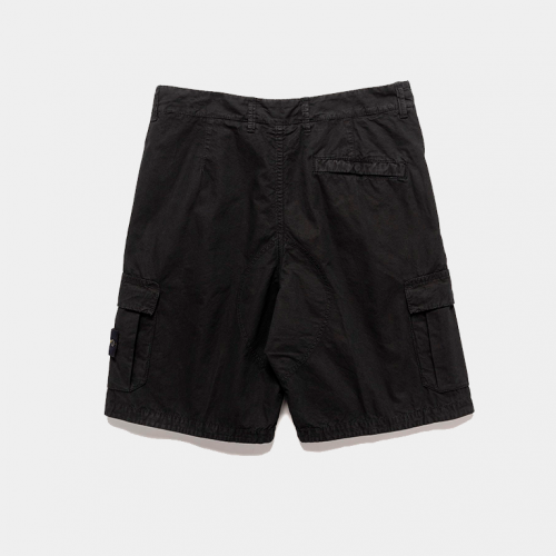 Шорты Stone Island Bermuda Shorts Loose Wide Old Effect Black