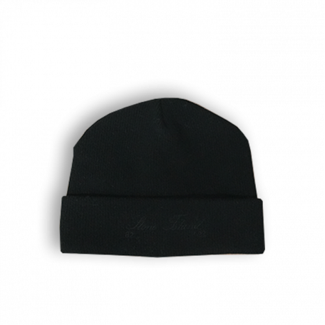 Stone Island Berretto 40 Anniversario Wool Beanie Black