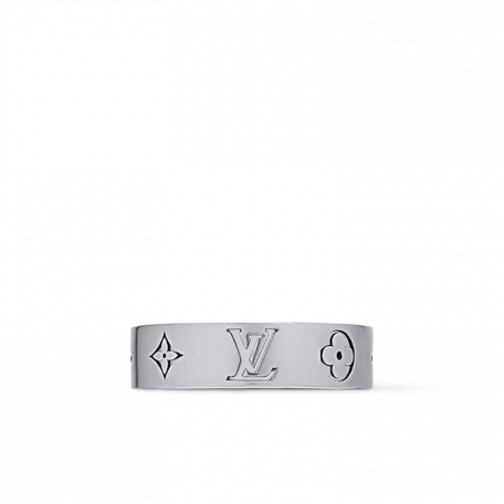 Louis Vuitton Mosaic Ring Palladium