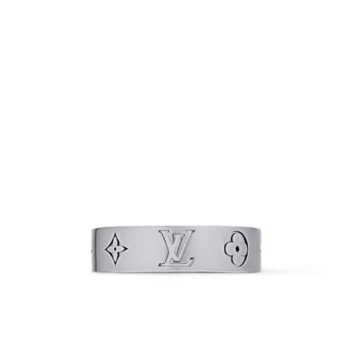 Louis Vuitton Mosaic Ring Palladium