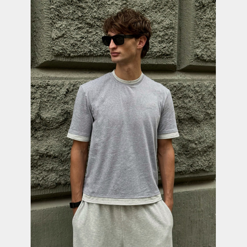 Футболка Sabe KicksTown Logo T-shirt Grey