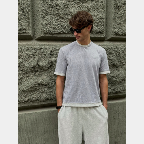 Футболка Sabe KicksTown Logo T-shirt Grey