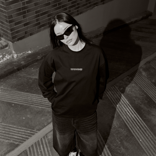 Лонгслив Sabe Basic Black Long Sleeve