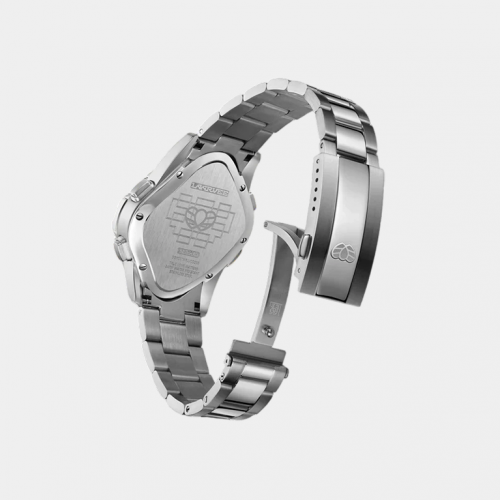 Часы LAARVEE SGK001 Silver Precision Steel: White Bezel & White Dial