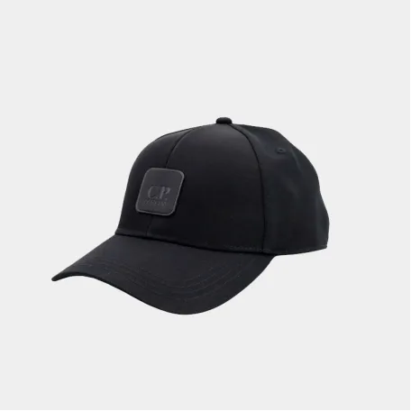 Кепка C.P.Company Logo Patch Baseball Cap Black