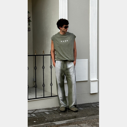 Штаны Sabe Sweatpants Washed Green