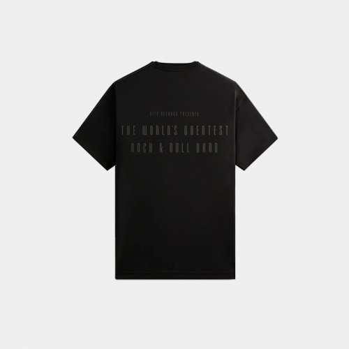 Футболка Kith x The Rolling Stones Monogram Tongue Tee Black