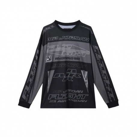 Air Jordan MVP Graphic Sweatshirt Black Grey