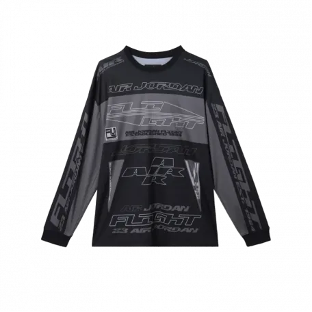Air Jordan MVP Graphic Sweatshirt Black Grey