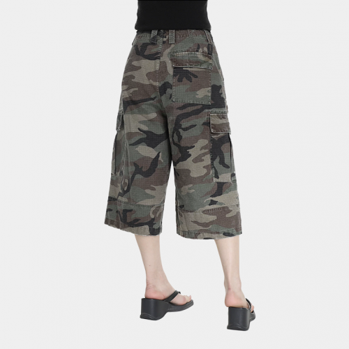 Шорты MasonPrince Cargo Shorts Baggy Camo Green