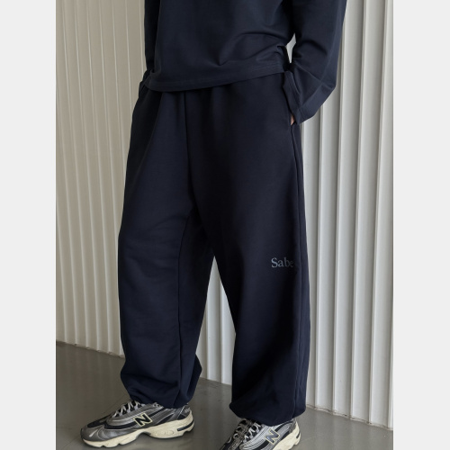 Брюки Sabe Logo Knee Sweatpants Navy