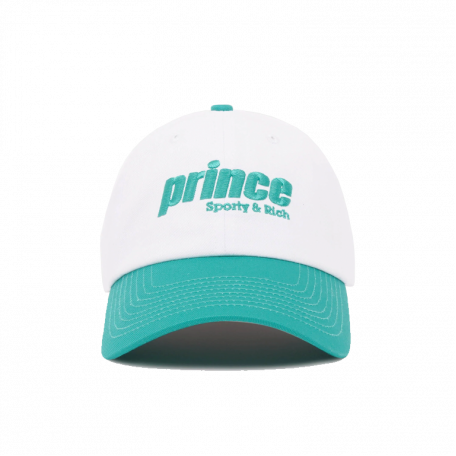Кепка Sporty & Rich Prince Sporty Hat White/Green