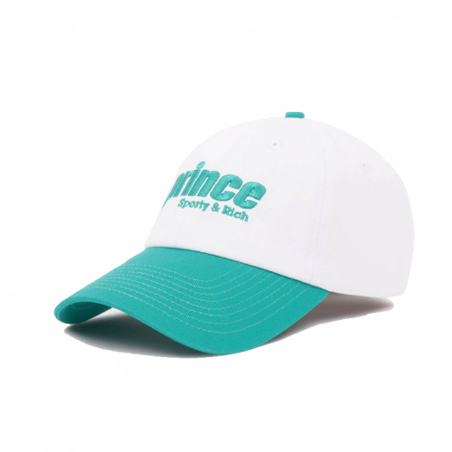 Кепка Sporty & Rich Prince Sporty Hat White/Green