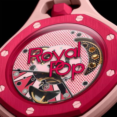 Часы Swatch x Audemars Piguet Bioceramic Royal Pop Otto Rosso
