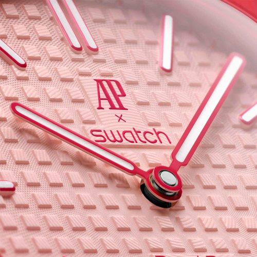 Часы Swatch x Audemars Piguet Bioceramic Royal Pop Otto Rosso