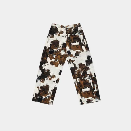 Джинсы Louis Vuitton Camouflage Cotton Jeans Military