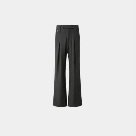 Брюки Fake Young Classic Loose Trousers Black