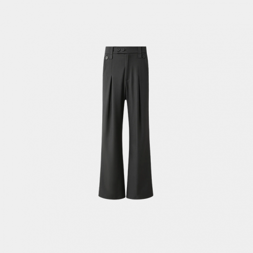 Брюки Fake Young Classic Loose Trousers Black