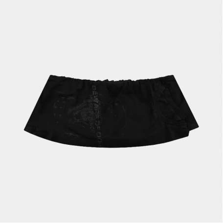 Юбка MasonPrince Low-Rise Mini Skirt Black