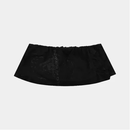 Юбка MasonPrince Low-Rise Mini Skirt Black